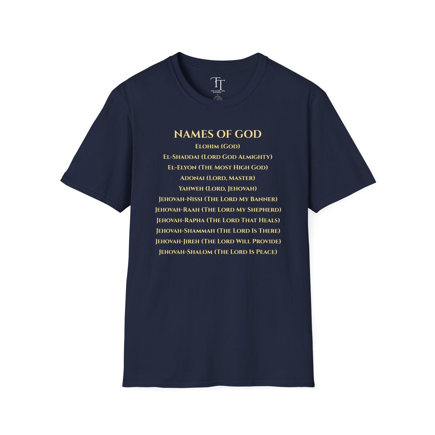 Names Of GOD Unisex T-Shirt