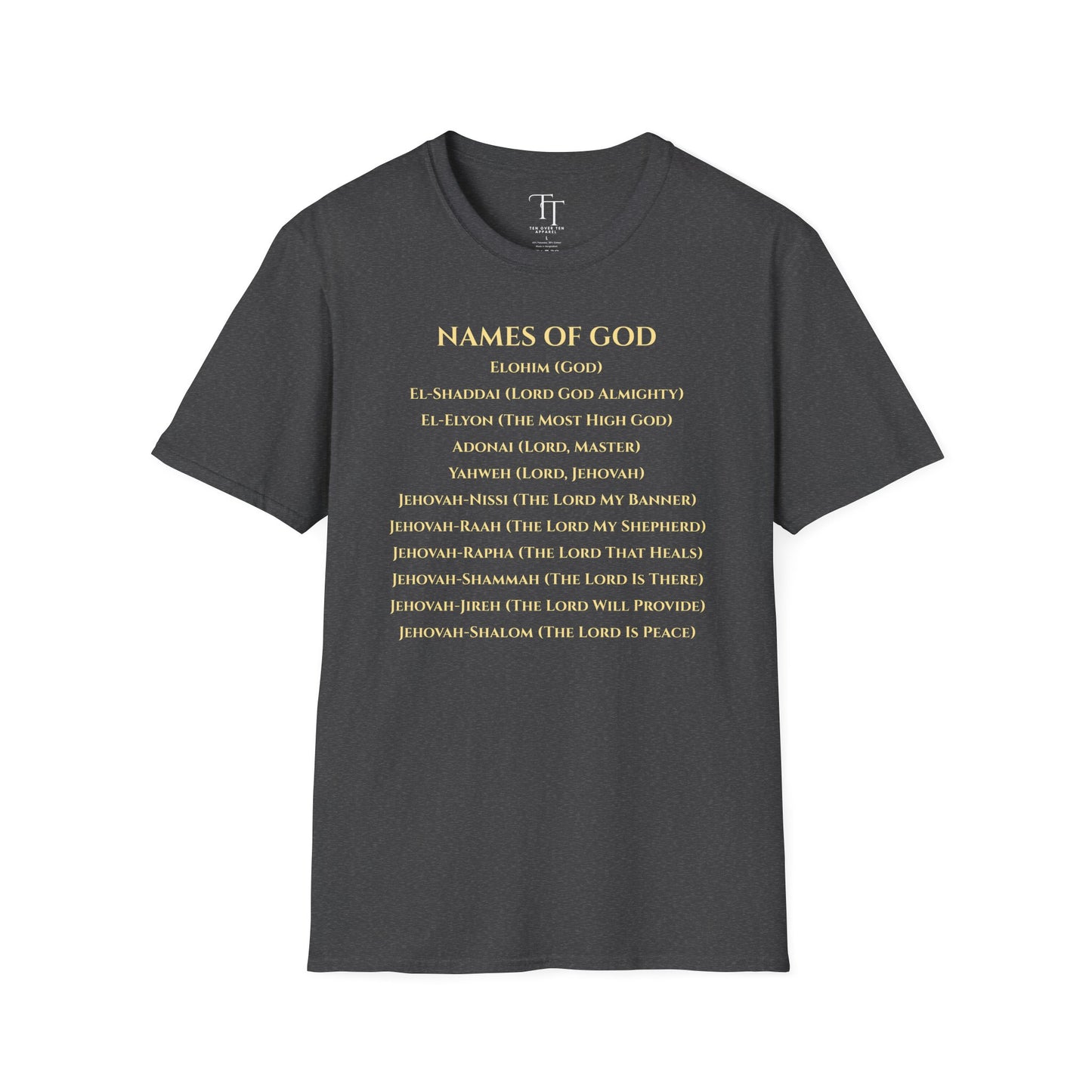 Names Of GOD Unisex T-Shirt