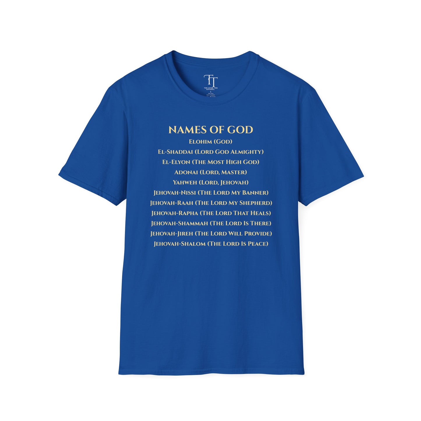Names Of GOD Unisex T-Shirt