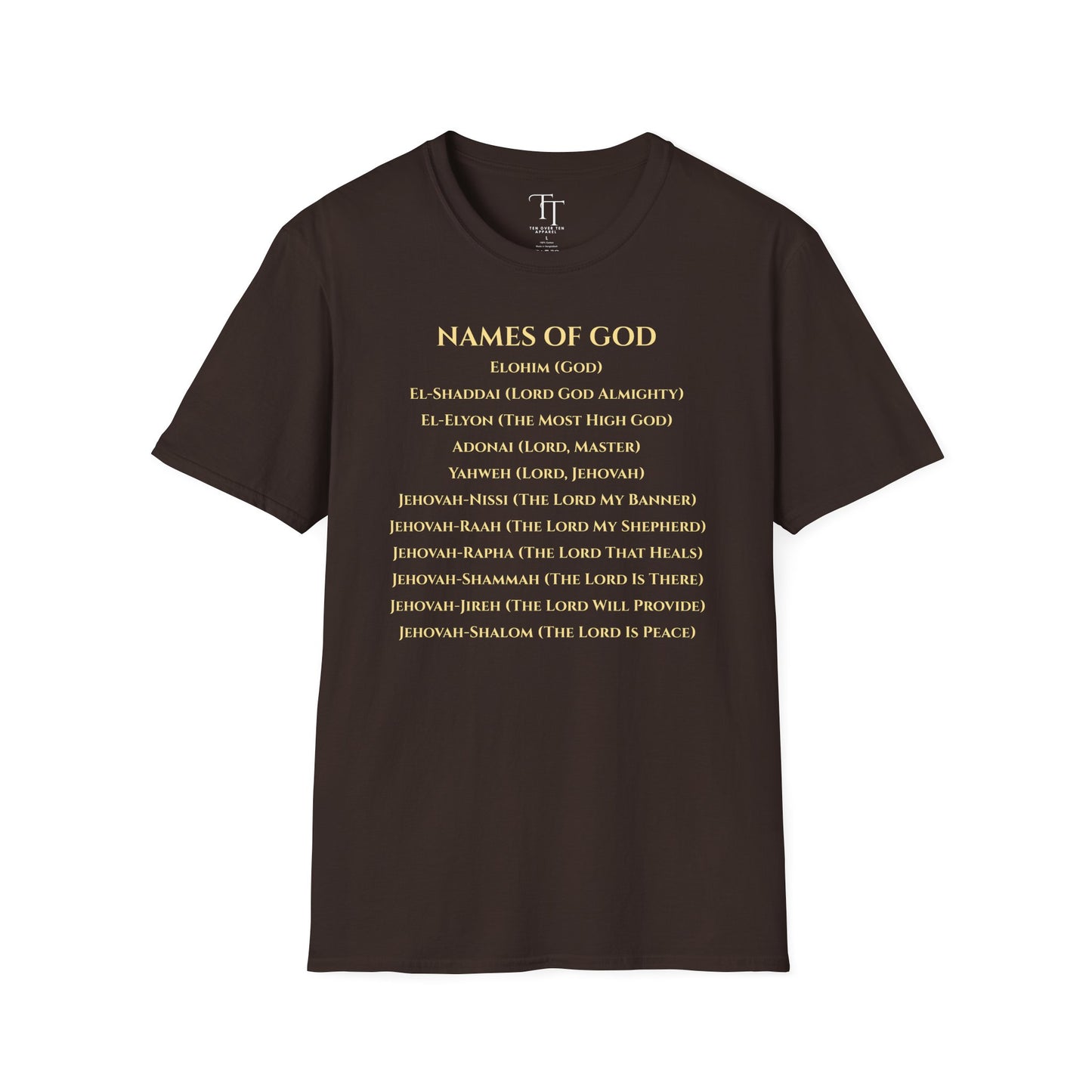 Names Of GOD Unisex  T-Shirt