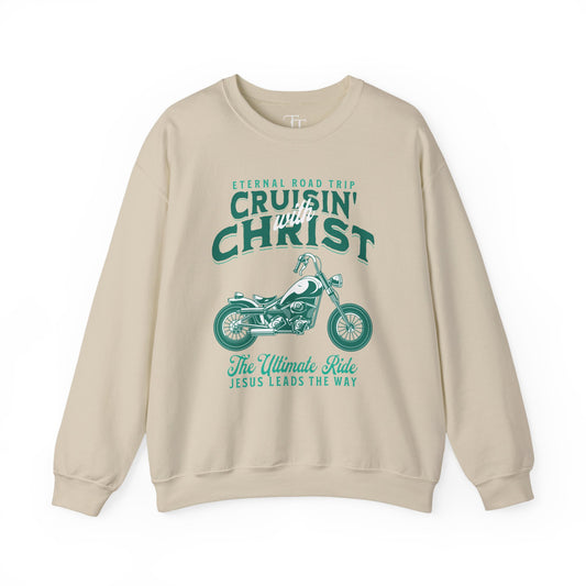Cruising With CHRIST Unisex Crewneck