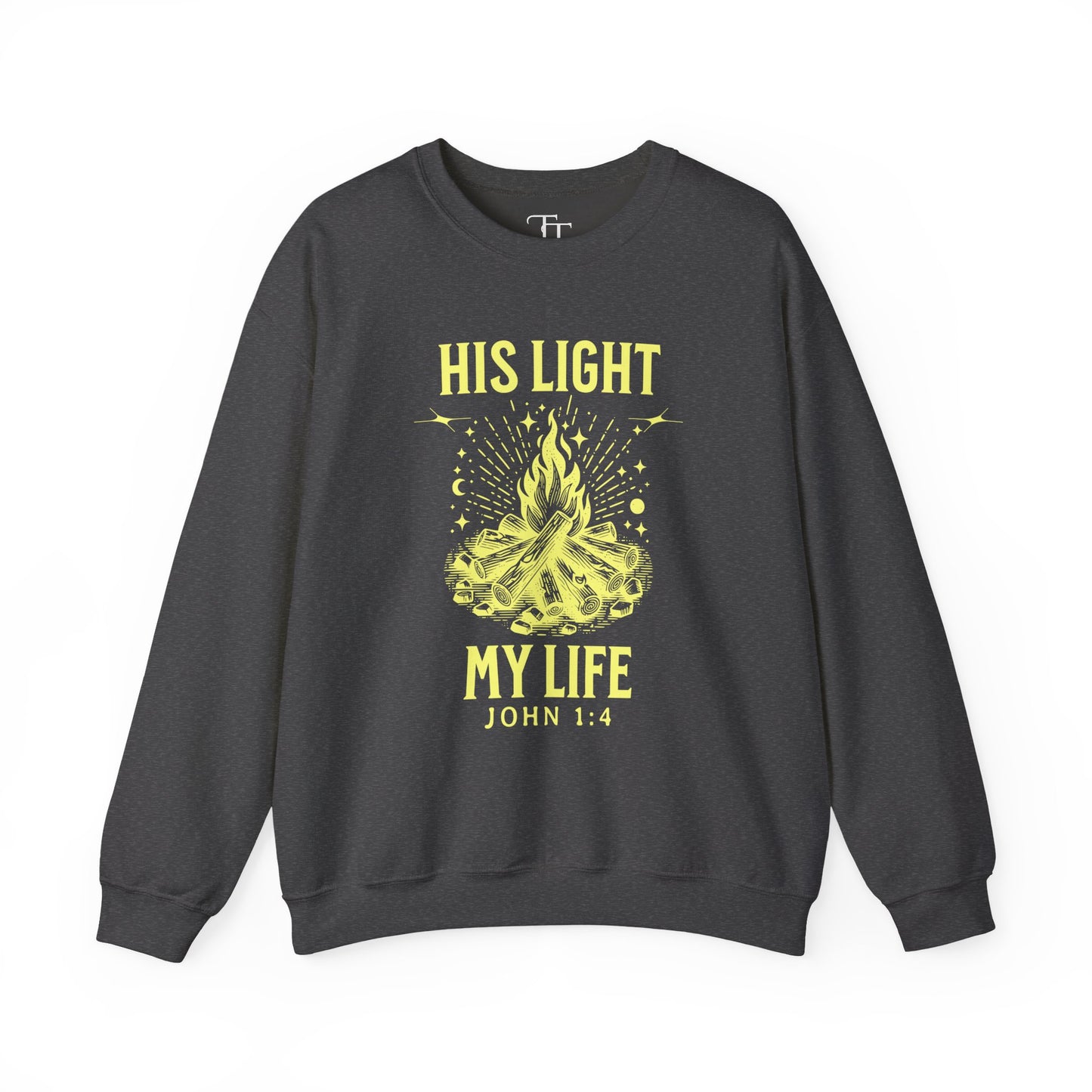 His Light, My Life Unisex Crewneck