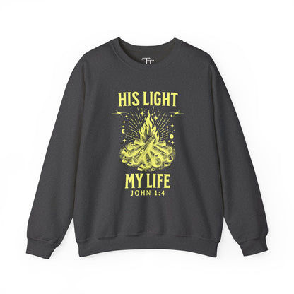 His Light, My Life Unisex Crewneck