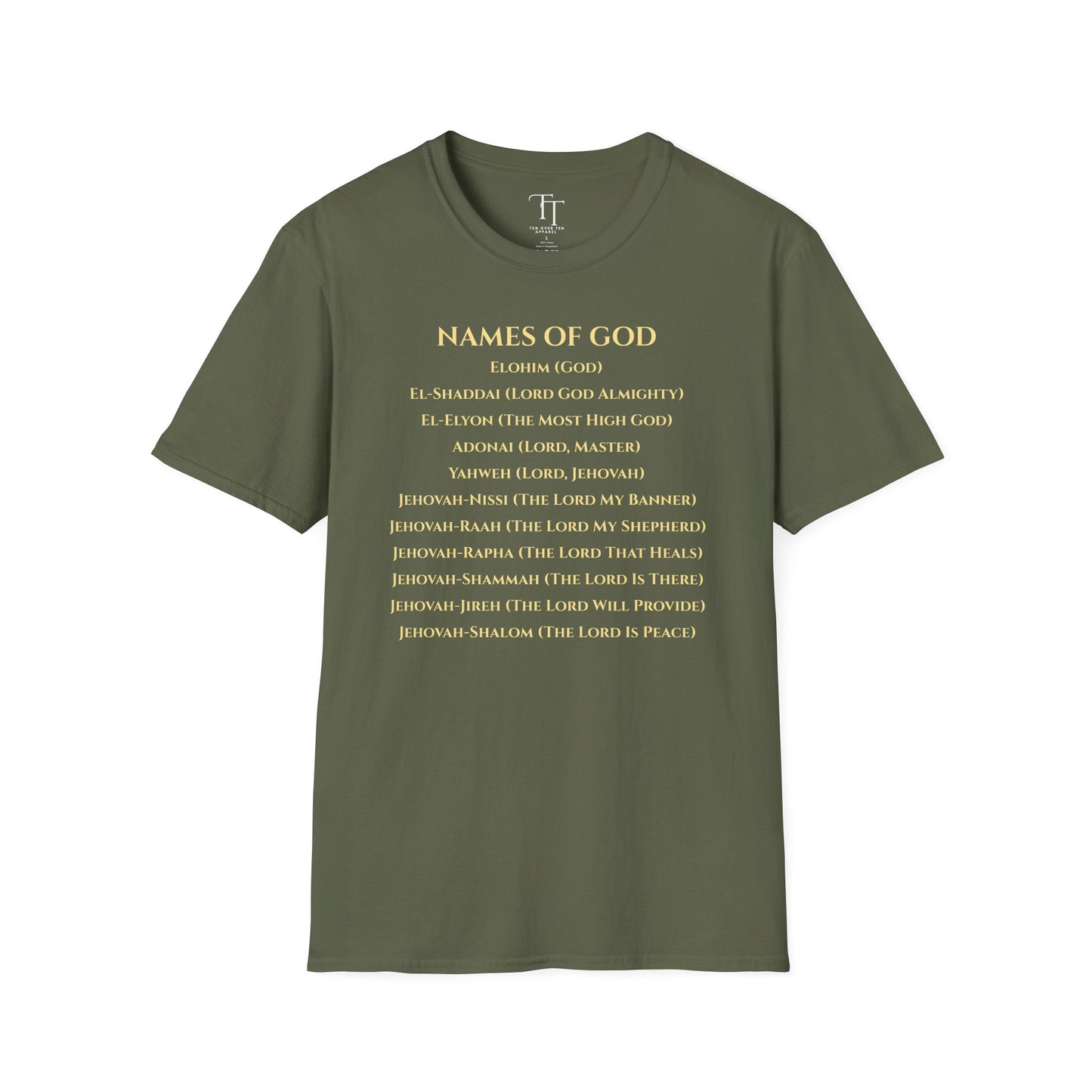 Names Of GOD Unisex  T-Shirt