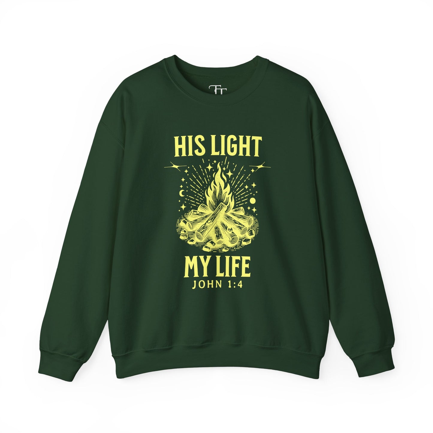 His Light, My Life Unisex Crewneck