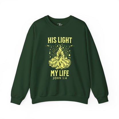 His Light, My Life Unisex Crewneck