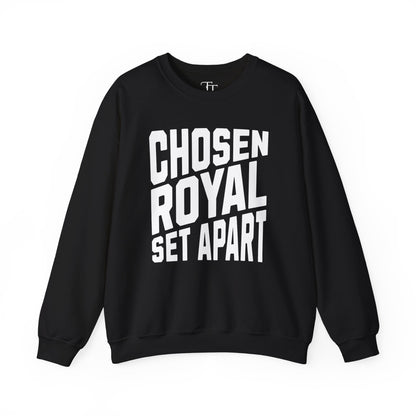 CHOSEN,ROYAL,SET APART Unisex Crewneck
