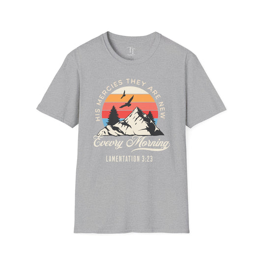 His Mercies They Are New Unisex  T-Shirt
