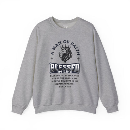 A Man Of Faith Men Crewneck