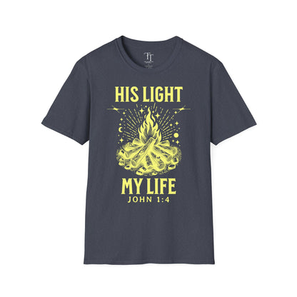 His Light My Life Unisex  T-Shirt