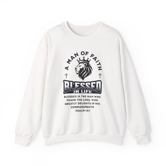 A Man Of Faith Men Crewneck
