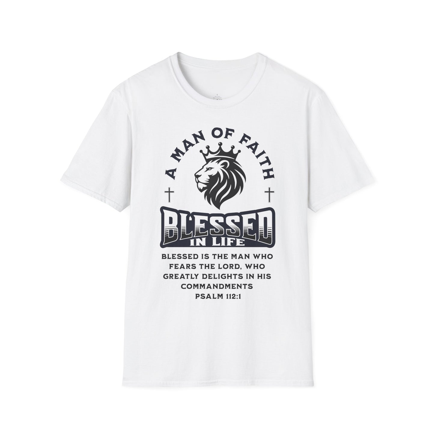 A Man Of FAITH Men T-Shirt