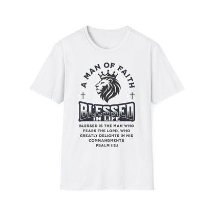 A Man Of FAITH Men T-Shirt