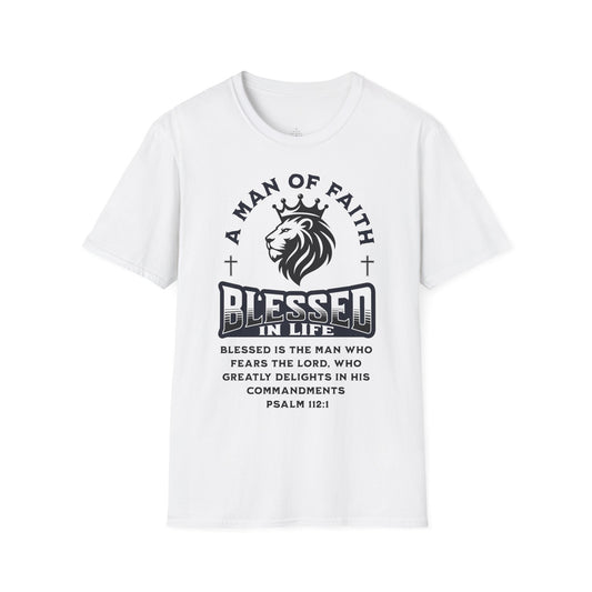 A Man Of FAITH Men T-Shirt