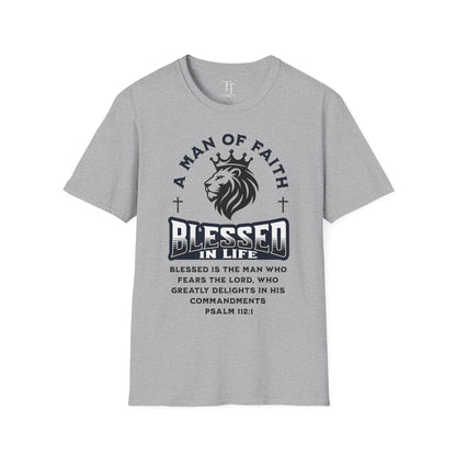 A Man Of FAITH Men T-Shirt