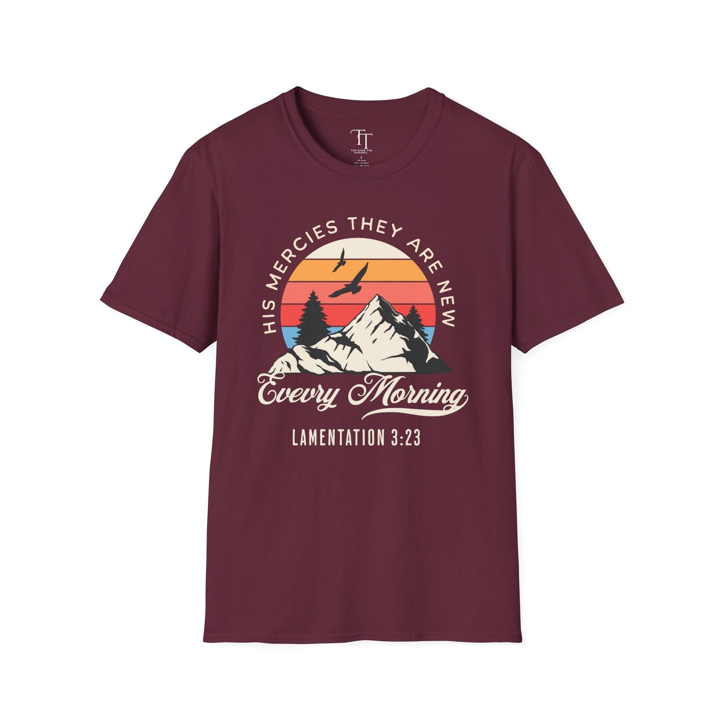 His Mercies They Are New Unisex  T-Shirt
