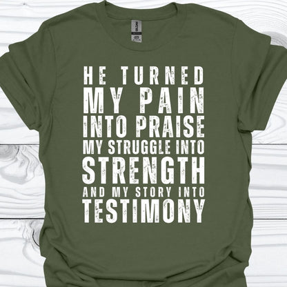 MY STORY INTO TESTIMONY T-Shirt