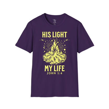 His Light My Life Unisex  T-Shirt