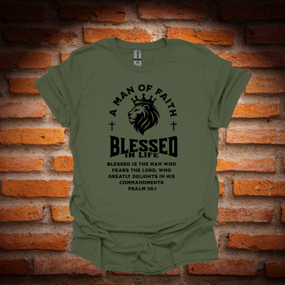 A MAN OF FAITH  T-Shirt