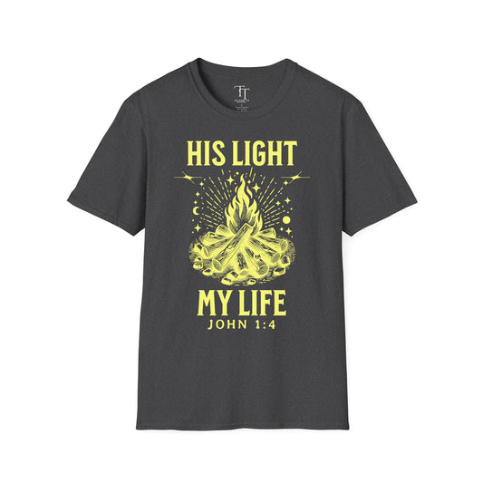 His Light My Life Unisex  T-Shirt