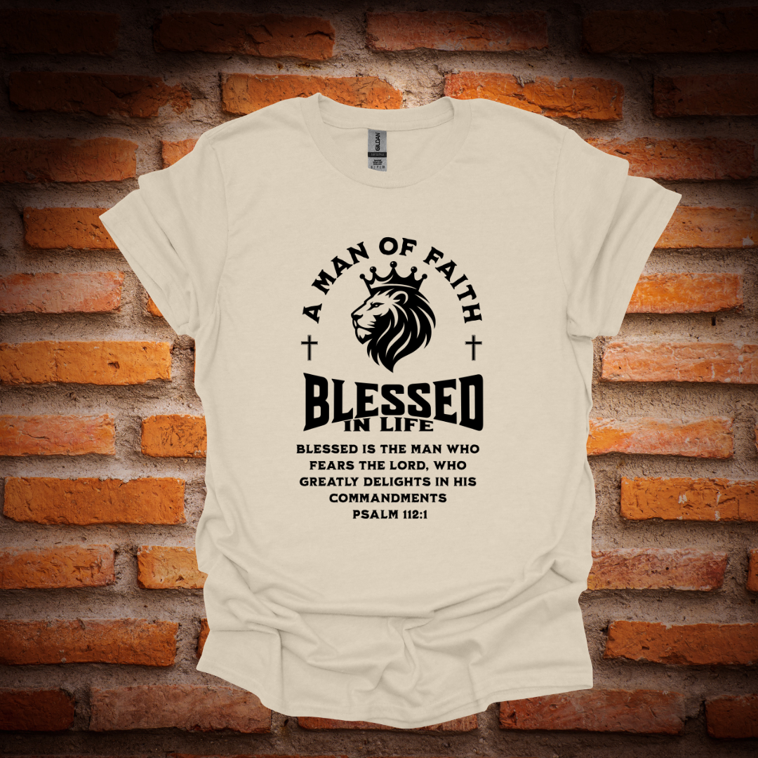 A MAN OF FAITH  T-Shirt