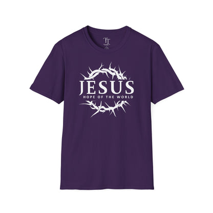 JESUS, Hope Of The World Unisex  T-Shirt