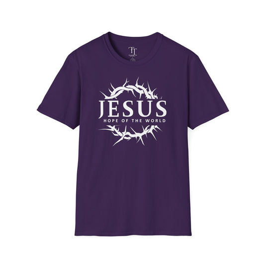 JESUS, Hope Of The World Unisex  T-Shirt