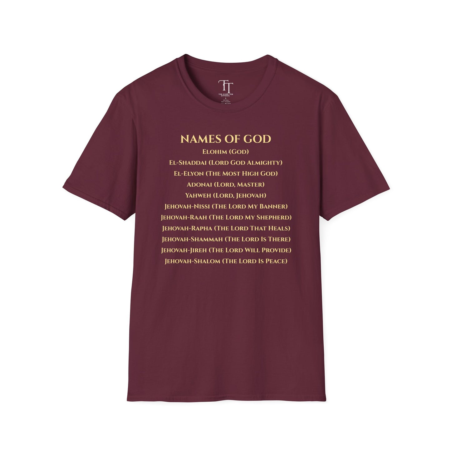 Names Of GOD Unisex  T-Shirt