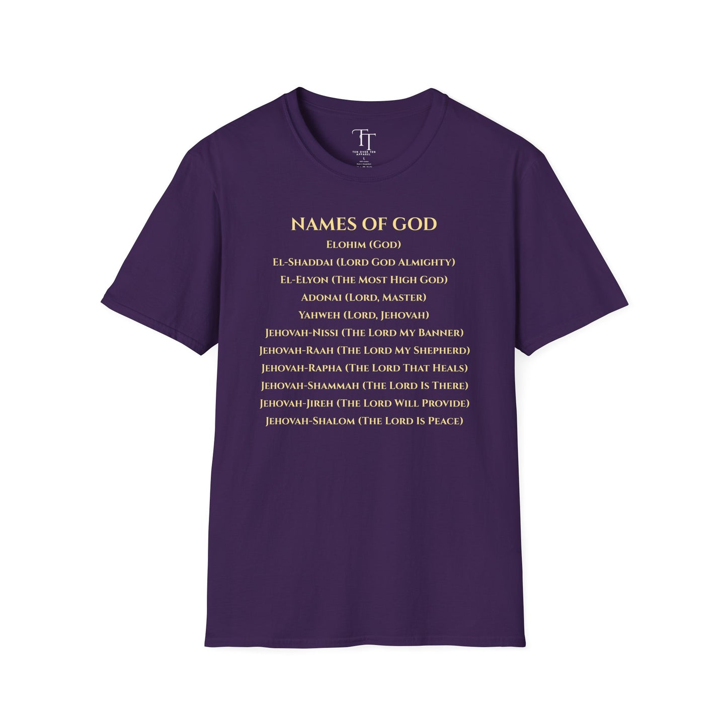 Names Of GOD Unisex  T-Shirt