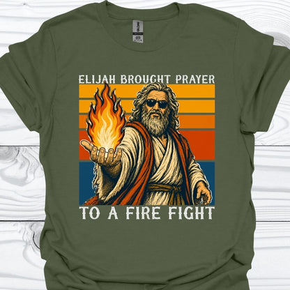 Elijah Brought Prayer T-Shirt