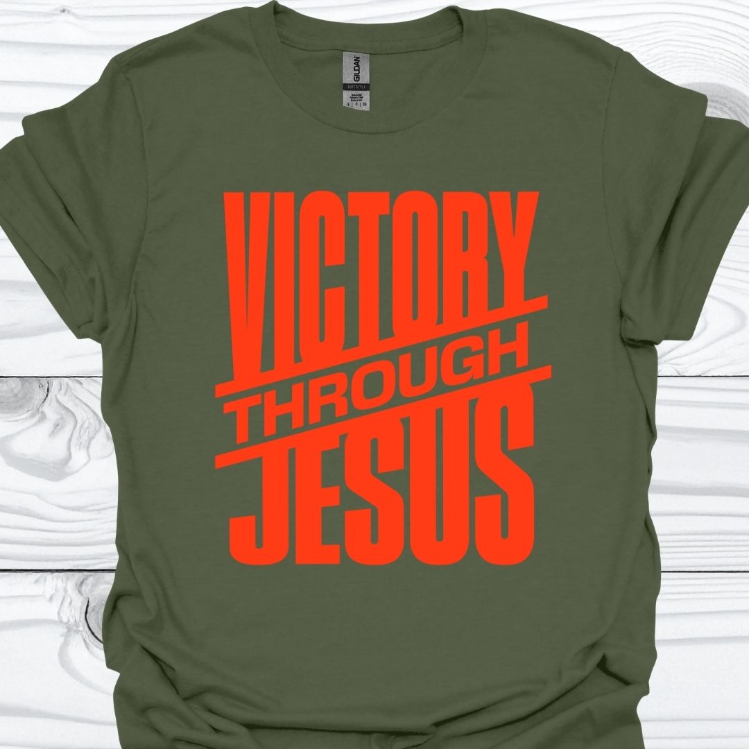 VICTORY THROUGH JESUS T-Shirt
