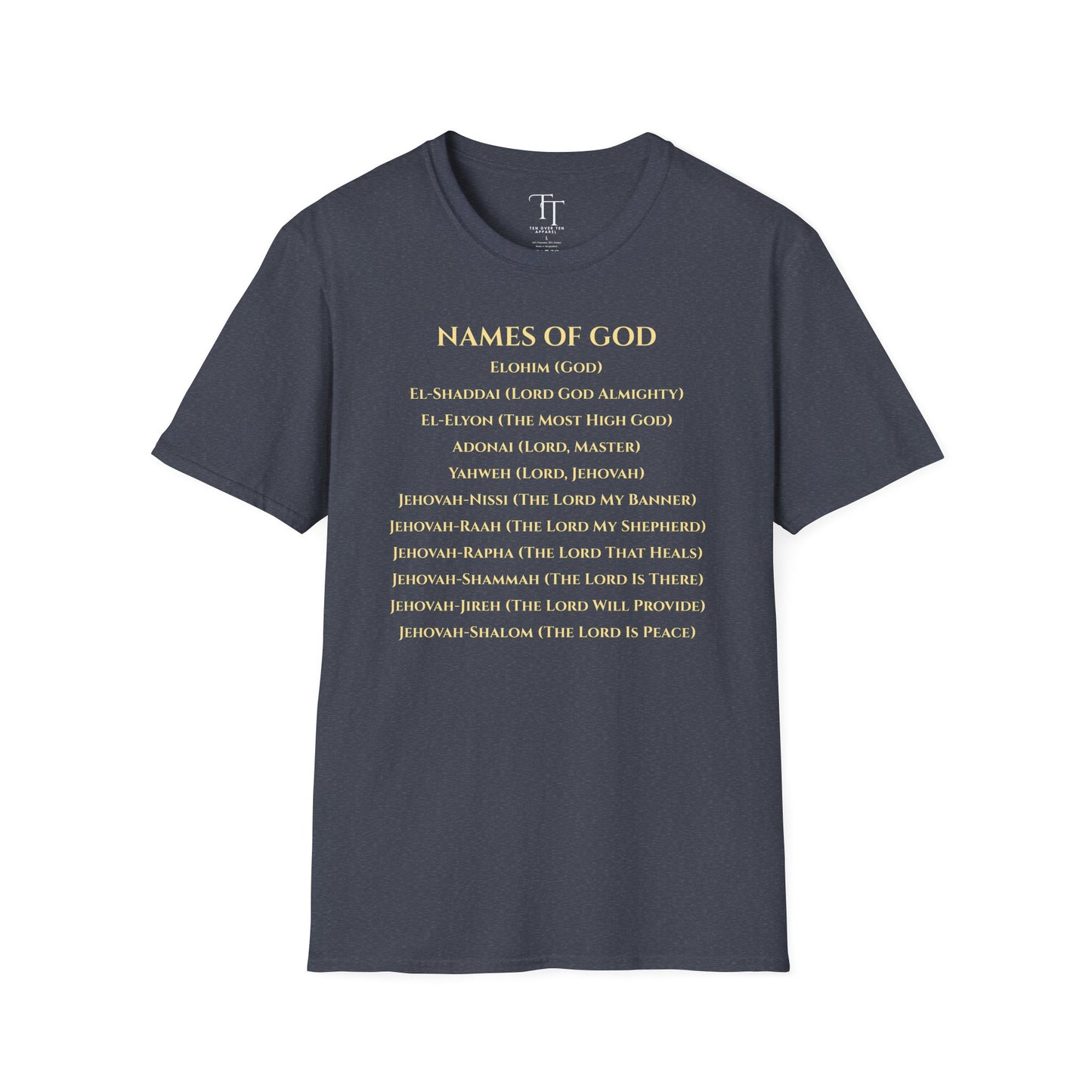 Names Of GOD Unisex  T-Shirt
