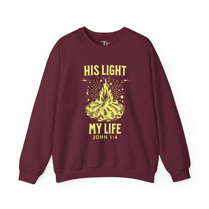 His Light, My Life Unisex Crewneck