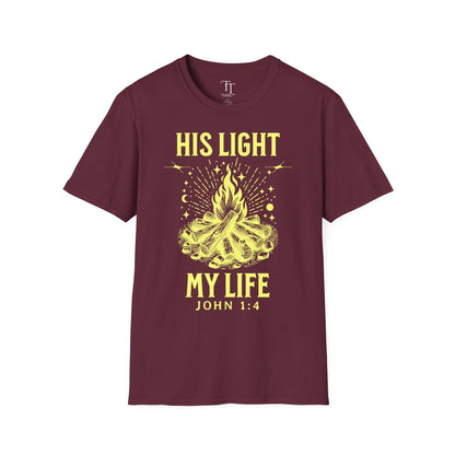His Light My Life Unisex  T-Shirt