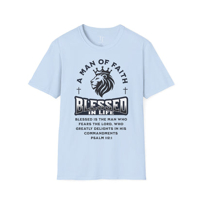 A Man Of FAITH Men T-Shirt