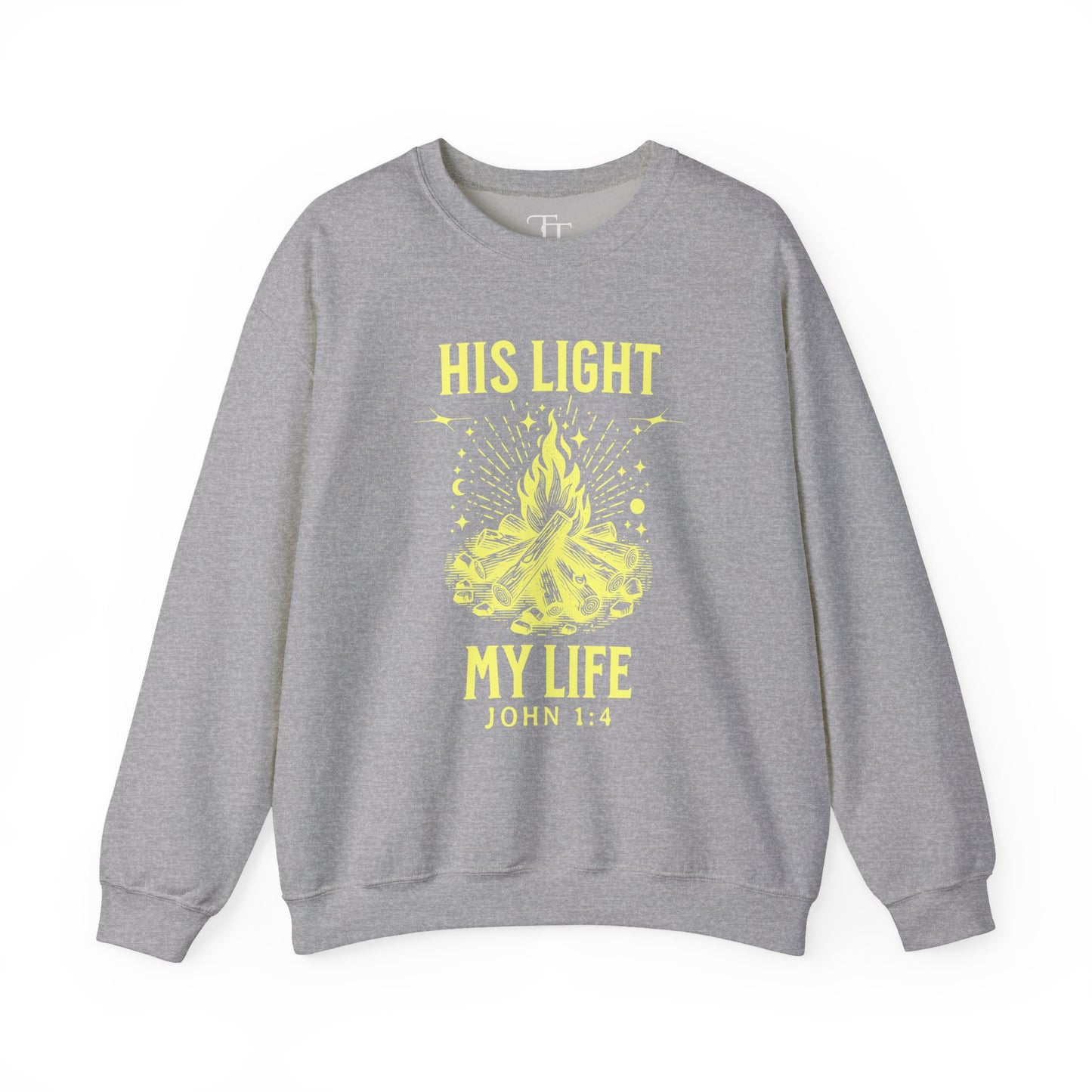His Light, My Life Unisex Crewneck