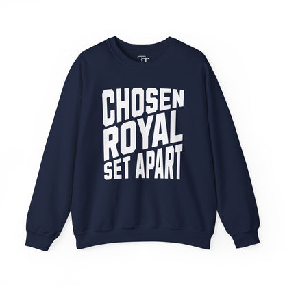 CHOSEN,ROYAL,SET APART Unisex Crewneck