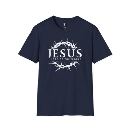 JESUS, Hope Of The World Unisex  T-Shirt