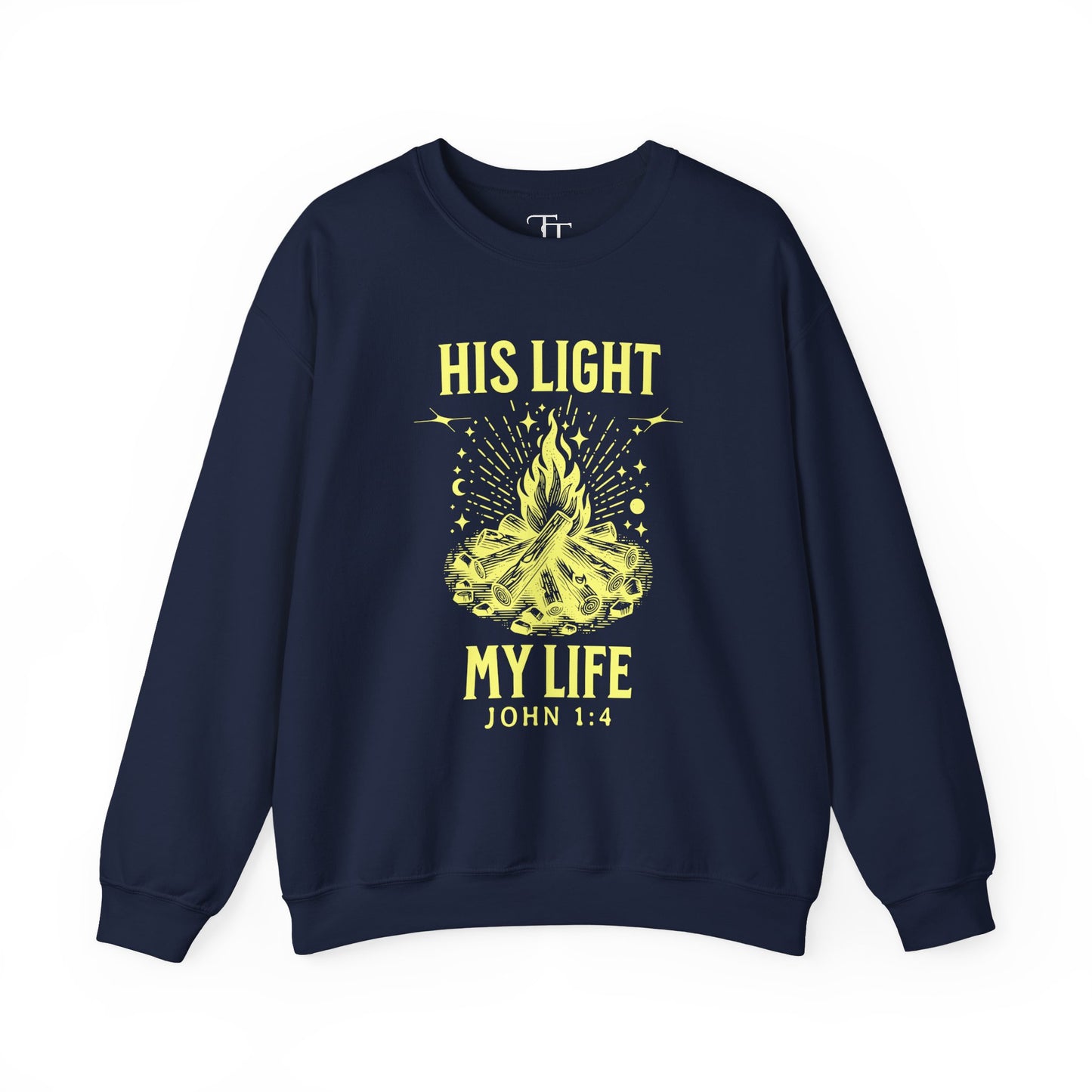 His Light, My Life Unisex Crewneck