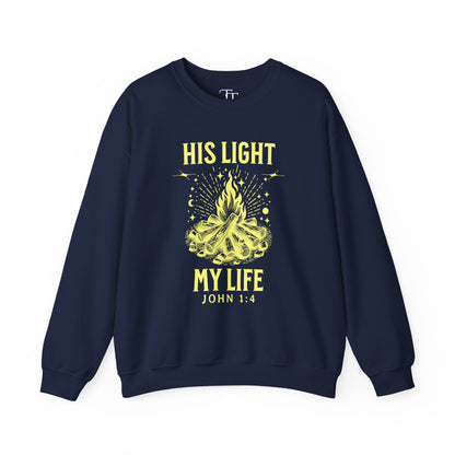 His Light, My Life Unisex Crewneck