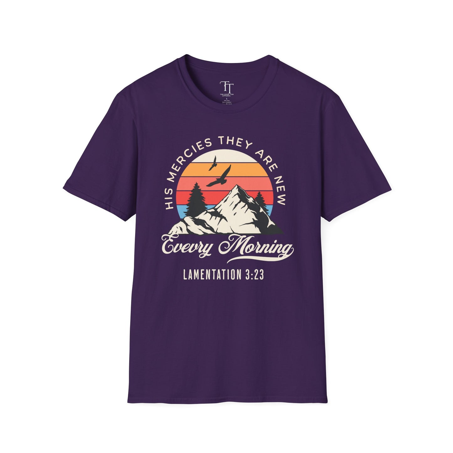 His Mercies They Are New Unisex  T-Shirt