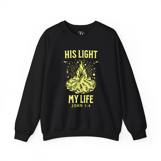 His Light, My Life Unisex Crewneck