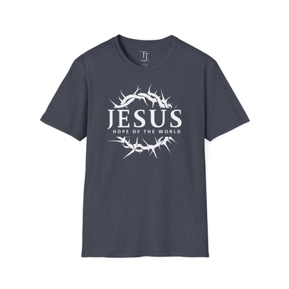 JESUS, Hope Of The World Unisex  T-Shirt