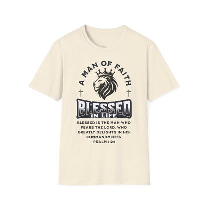 A Man Of FAITH Men T-Shirt