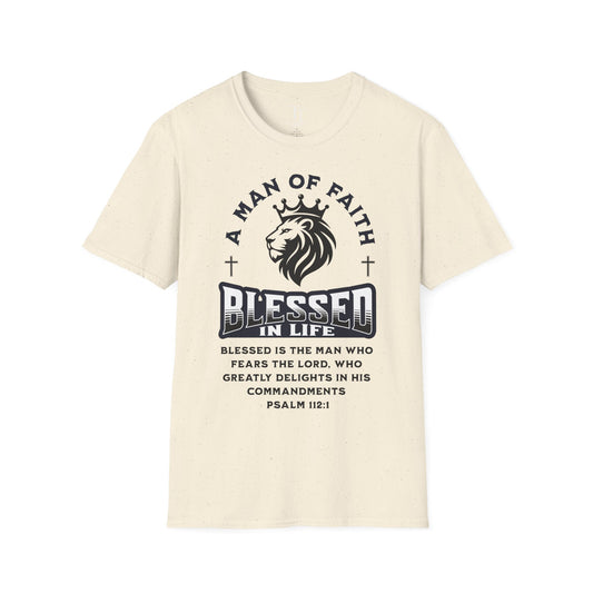 A Man Of FAITH Men T-Shirt